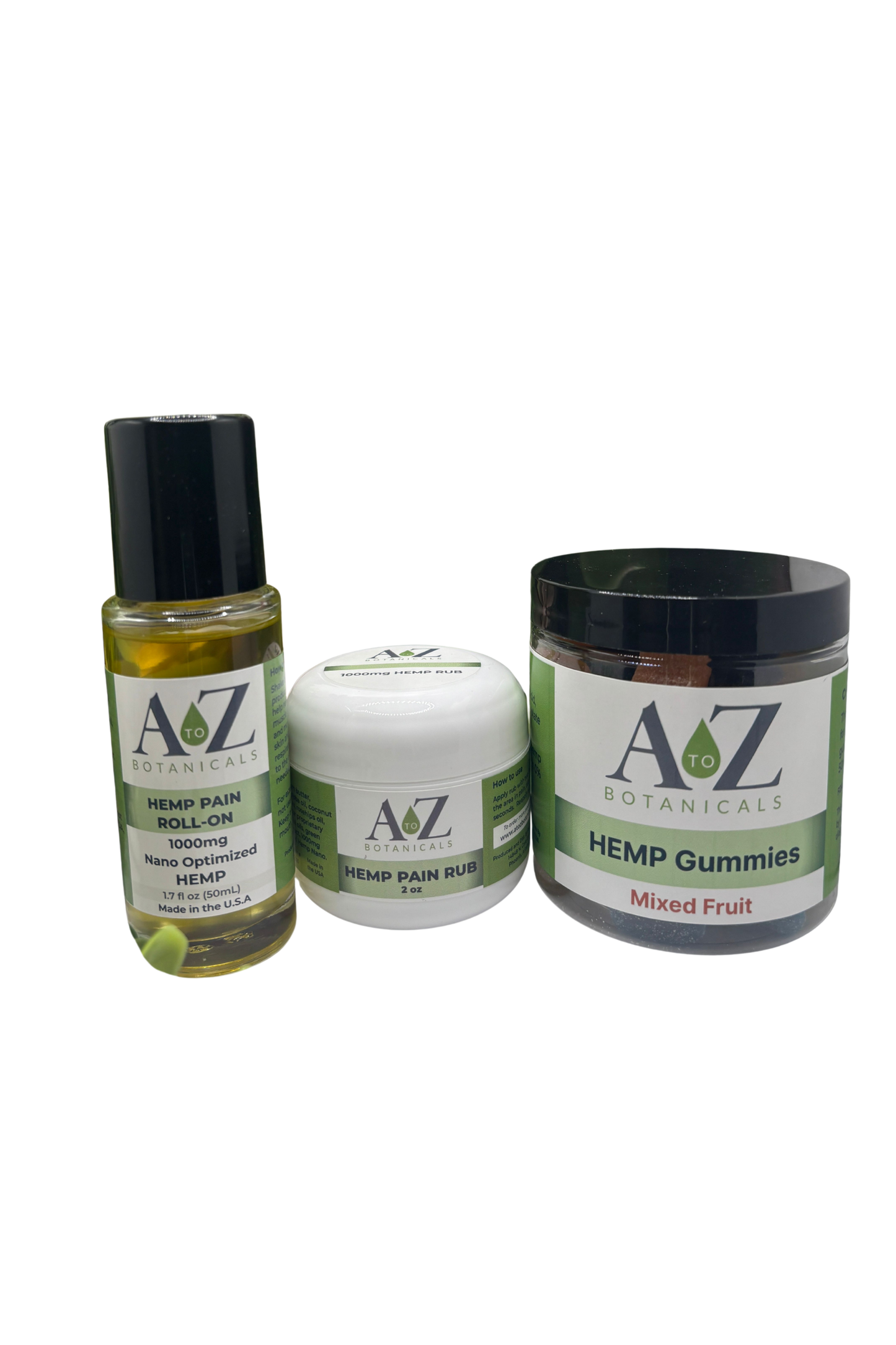 Hemp Muscle Recovery Trio