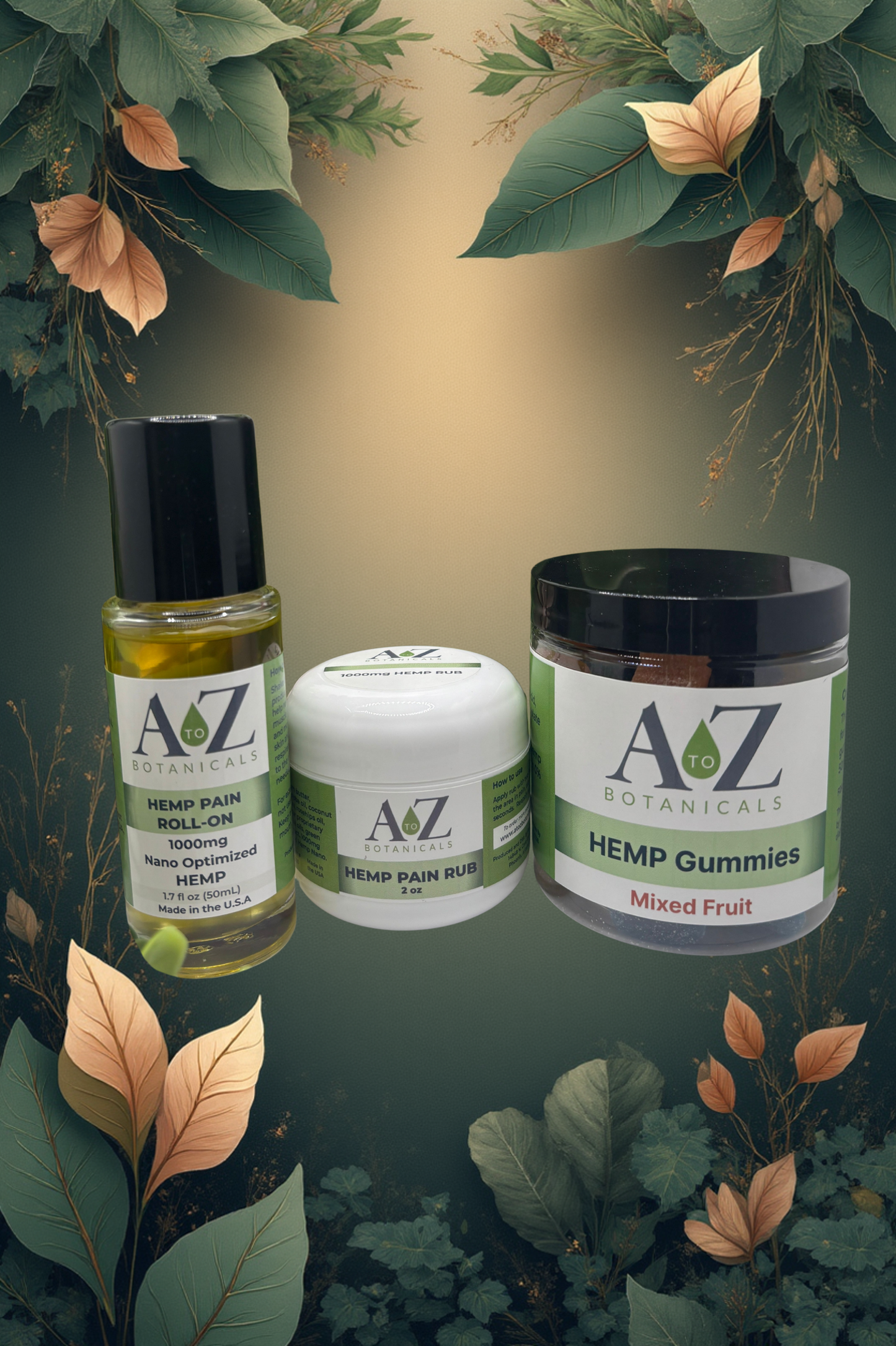 Hemp Muscle Recovery Trio