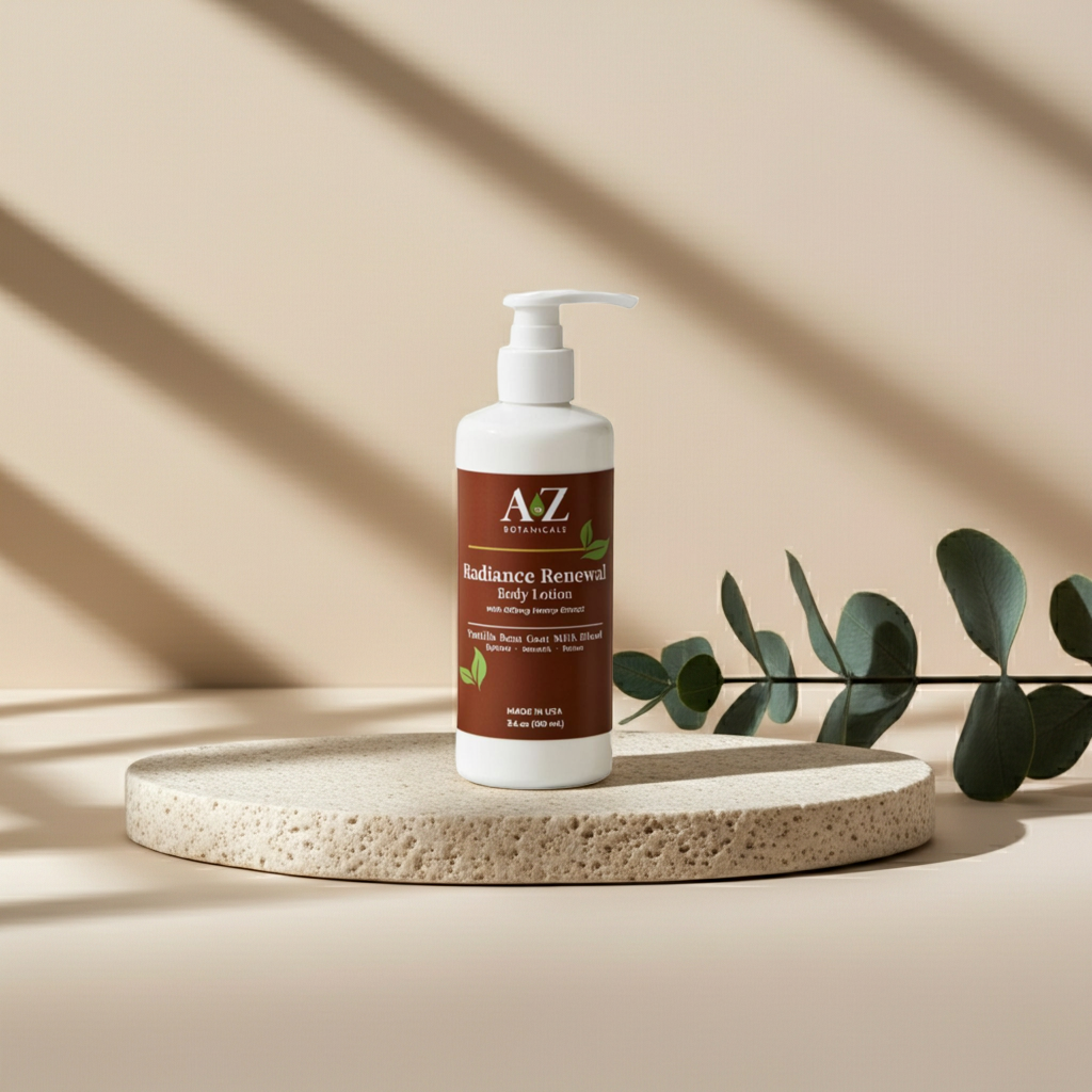 Radiance Renewal Body Lotion – 500mg Hemp Extract